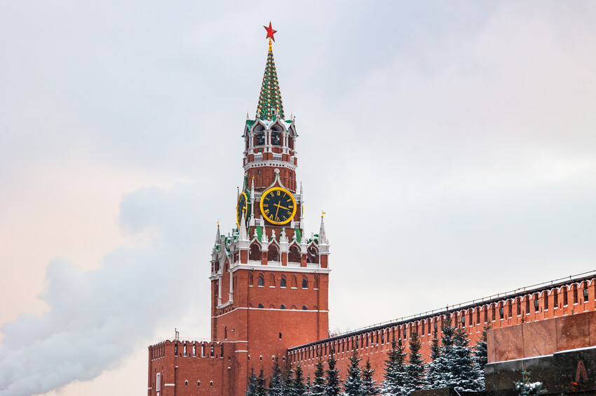 Спасская башня, Москва